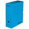 Короб архивный с клапаном А4 (260х325 мм), 100 мм, до 900 листов, микрогофрокартон, СИНИЙ, STAFF, 128864 128864