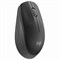 Мышь беспроводная LOGITECH M190, 2 кнопки+1 колесо-кнопка, оптическая, чёрно-серый 910-005905 513509