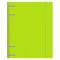 Тетрадь на кольцах А5 175х220 мм, 120 л., пластик, с резинкой, BRAUBERG, Салатовый, 404619 404619