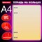 Тетрадь на кольцах БОЛЬШАЯ 305х235 мм А4, 120 л., пластик, с разделителями, BRAUBERG, Желтый, 404624 404624