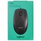 Мышь проводная LOGITECH M90, USB, 2 кнопки + 1 колесо-кнопка, оптическая, черная, 910-001794 511225