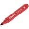 Маркер перманентный STAFF "Basic Budget PM-125", КРАСНЫЙ, круглый наконечник 3 мм, 152176 152176