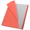 Тетрадь на кольцах А5 175х220 мм, 120 л., пластик, с резинкой, BRAUBERG, Коралловый, 404621 404621