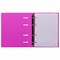 Тетрадь на кольцах А5 175х220 мм, 120 л., пластик, с резинкой, BRAUBERG, Розовый, 404622 404622