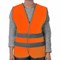 Жилет сигнальный, 2 светоотражающие полосы, ОРАНЖЕВЫЙ, XXXL (60-62), ГРАНДМАСТЕР, 610888 610888