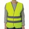 Жилет сигнальный, 2 светоотражающие полосы, ЛИМОННЫЙ, XXXL (60-62), ГРАНДМАСТЕР, 610889 610889