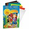 Картон цветной А4 немелованный, 8 листов, 8 цветов, в папке, "Антошка", 205х293 мм, НКЦ201 115625