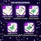 Блестки для декора, поделок, DIY, творчества, оформления, ФИГУРНЫЕ МЕТАЛЛИК, ОСТРОВ СОКРОВИЩ, диспенсер с дозатором, 6 цветов по 9 г, 191373 191373
