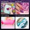 Блестки (глиттер) для декора, поделок, DIY, творчества, оформления, ОСТРОВ СОКРОВИЩ, МЕТАЛЛИК, диспенсер с дозатором, 6 цв по 10 г, 662224 662224