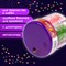 Блестки для декора, поделок, DIY, творчества, оформления, ФИГУРНЫЕ, ОСТРОВ СОКРОВИЩ, НЕОН, диспенсер с дозатором, 6 цветов по 9 г, 662226 662226