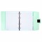 Тетрадь на кольцах А5 175х220 мм, 120 л., пластик, на липучке, с разделителями, BRAUBERG, Мятный, 404638 404638