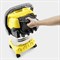 Пылесос хозяйственный KARCHER WD 5 S, мусоросборник 25 л, мощность 1100 Вт, желтый, 1.628-350.0 456636