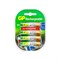 Батарейки аккумуляторные GP, АА (HR6), Ni-Mh, 2600 mAh, 4 шт. (ПРОМО 3+1), блистер, 270AAHC3/1-2CR4 456693