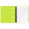 Тетрадь на кольцах А5 175х220 мм, 120 л., пластик, с резинкой, BRAUBERG, Салатовый, 404619 404619