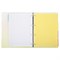 Тетрадь на кольцах БОЛЬШАЯ 305х235 мм А4, 120 л., пластик, с разделителями, BRAUBERG, Желтый, 404624 404624