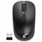 Мышь беспроводная бесшумная DEFENDER Wave MM-995, USB, 3 кнопки + 1 колесо-кнопка, оптическая, черная, 52995 513824