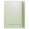Тетрадь на кольцах БОЛЬШАЯ 305х235 мм А4, 120 л., пластик, с разделителями, BRAUBERG, Зеленый, 404625 404625