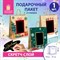 Пакет подарочный (1 штука) 21x14x26 см, скретч-слой + стилус, "NY Kraft", ассорти, ЗОЛОТАЯ СКАЗКА, 591966 591966