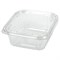 Одноразовый контейнер квадратный 1000 мл С КРЫШКОЙ ЮП-РКСП, КОМПЛЕКТ 300 шт., прозрачный ПЭТ, ЮУПМ6015 608021