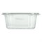 Одноразовый контейнер квадратный 1000 мл С КРЫШКОЙ ЮП-РКСП, КОМПЛЕКТ 300 шт., прозрачный ПЭТ, ЮУПМ6015 608021