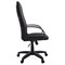 Кресло офисное СН 279, высокая спинка, с подлокотниками, черное, 1138105 531305