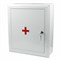 Шкафчик-аптечка металлический, навесной, внутренние перегородки, ключевой замок, 400x360x140 мм 290334
