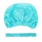 Шапочка-берет Шарлотта "Плиссе" бирюзовая, КОМПЛЕКТ 25 шт., спанбонд 18 г/м2, ГЕКСА 630238