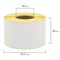 Этикетка ТермоЭко (58х90 мм), 500 этикеток в ролике, светостойкость до 2 месяцев, 112367 112367