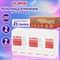 Полотенца бумажные 200 шт., LAIMA (H2) PREMIUM, 2-слойные, белые, КОМПЛЕКТ 21 пачка, 22,5х21,3 см, Z-сложение, 111339 111339