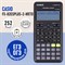Калькулятор инженерный CASIO FX-82ESPLUS-2-WETD (162х80 мм), 252 функции, батарея, сертифицирован для ЕГЭ, FX-82ESPLUS-2-S 250394