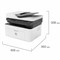 МФУ лазерное HP Laser 137fnw "4 в 1", А4, 20 стр./мин., 10000 стр./мес., АПД, Wi-Fi, сетевая карта, 4ZB84A 354359