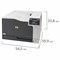 Принтер лазерный ЦВЕТНОЙ HP Color LaserJet CP5225dn, А3, 20 стр./мин., 75000 стр./мес., ДУПЛЕКС, сетевая карта, CE712A 354662