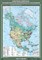 Учебн. карта "Северная Америка. Хозяйственная деятельность населения" 70х100 8249ED - фото 51508549