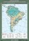 Учебн. карта "Южная Америка. Хозяйственная деятельность населения" 70х100 8250ED - фото 51508558