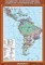 Учебн. карта "Государства Латинской Америки. Социально-экономическая карта" 70х100 8333ED - фото 51508618