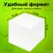Блок для записей STAFF проклеенный, куб 9х9х9 см, белый, белизна 90-92%, 129204 129204