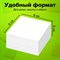 Блок для записей STAFF проклеенный, куб 9х9х5 см, белый, белизна 90-92%, 129196 129196