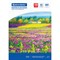 Бумага для акварели БОЛЬШАЯ А2, 10 л., 200 г/м2, 400х590 мм, BRAUBERG, "Луг", 111062 111062