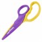 Ножницы ЮНЛАНДИЯ "ЁЖИК", 127 мм, безопасные пластиковые лезвия, эргономичные ручки, ассорти, 236982 236982