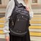 Рюкзак BRAUBERG HIGH SCHOOL универсальный, 3 отделения, "Карбон", черный, 46х31х18 см, 270758 270758