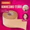 Кинезио тейп/лента для лица и тела, омоложение и восстановление, 5 см х 5 м, бежевый, DASWERK, 680003 680003