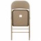Стул складной BRABIX "Golf Plus CF-003 Комфорт", бежевый каркас, кожзам бежевый, 531567 531567
