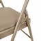 Стул складной BRABIX "Golf Plus CF-003 Комфорт", бежевый каркас, кожзам бежевый, 531567 531567