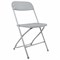 Стул складной BRABIX "Golf CF-002", серый каркас, пластик серый, 531564 531564