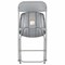 Стул складной BRABIX "Golf CF-002", серый каркас, пластик серый, 531564 531564