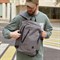 Рюкзак BRAUBERG URBAN универсальный, с отделением для ноутбука, USB-порт, "Charge", серый, 46х31х15 см, 271655 271655
