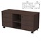 Тумба-креденция "Приоритет" 1200х446х600 мм, 6 ящиков, венге (КОМПЛЕКТ) 982179