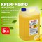 Мыло-крем жидкое 5 л, ЛАЙМА PROFESSIONAL "Лимон", с антибактериальным эффектом, 600190 600190