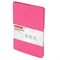Тетрадь А5 (148x218 мм), BRAUBERG "Office PRO", гибкая, под кожу, гребень, 80 л., розовая, 111042 111042
