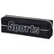 Пенал BRAUBERG, 1 отделение, полиэстер, "Sport", черный, 19х4х6 см, 270267 270267